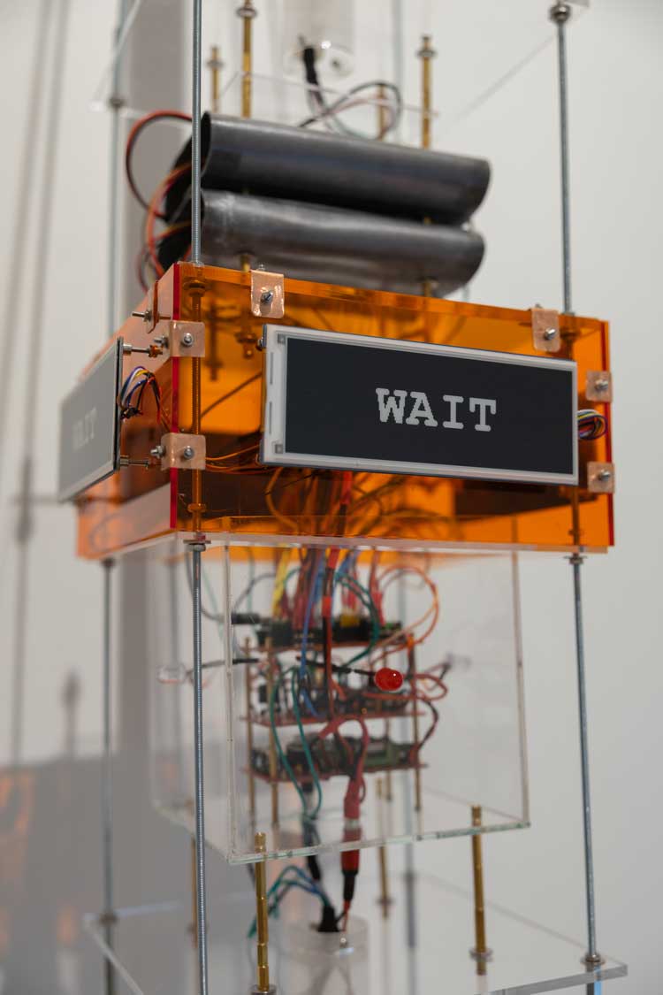 Rachael Nee Coincidence! 2025. RWA Alastair Brookes KoLAB Studios. Installation view, Cosmos: The Art of Observing Space, Royal West of England Academy, 2026. Photo: Alastair Brookes.