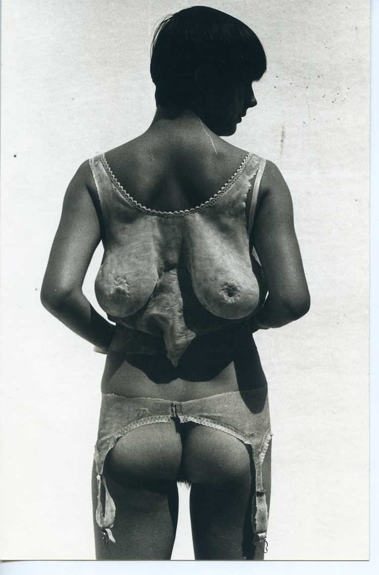 Latex costumes for Domestic Sanitation, 1976.
Leeds Museums and Galleries, Henry Moore Institute Archive of Sculptors’ Papers. © Estate of Helen Chadwick.