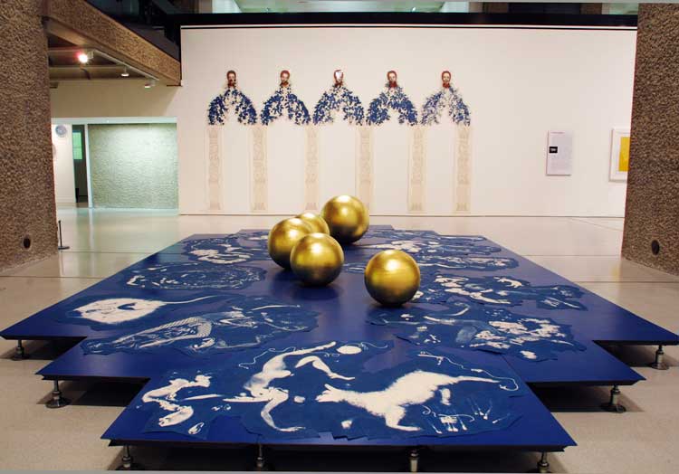 Helen Chadwick, The Oval Court, 1984-6. Victoria and Albert Museum, London. © Estate of Helen Chadwick; Victoria and Albert Museum, London. With generous support from the V&A.