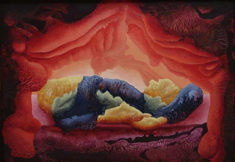 Ithell Colquhoun. Alcove, 1946. Private Collection © Spire Healthcare, © Noise Abatement Society, © Samaritans.