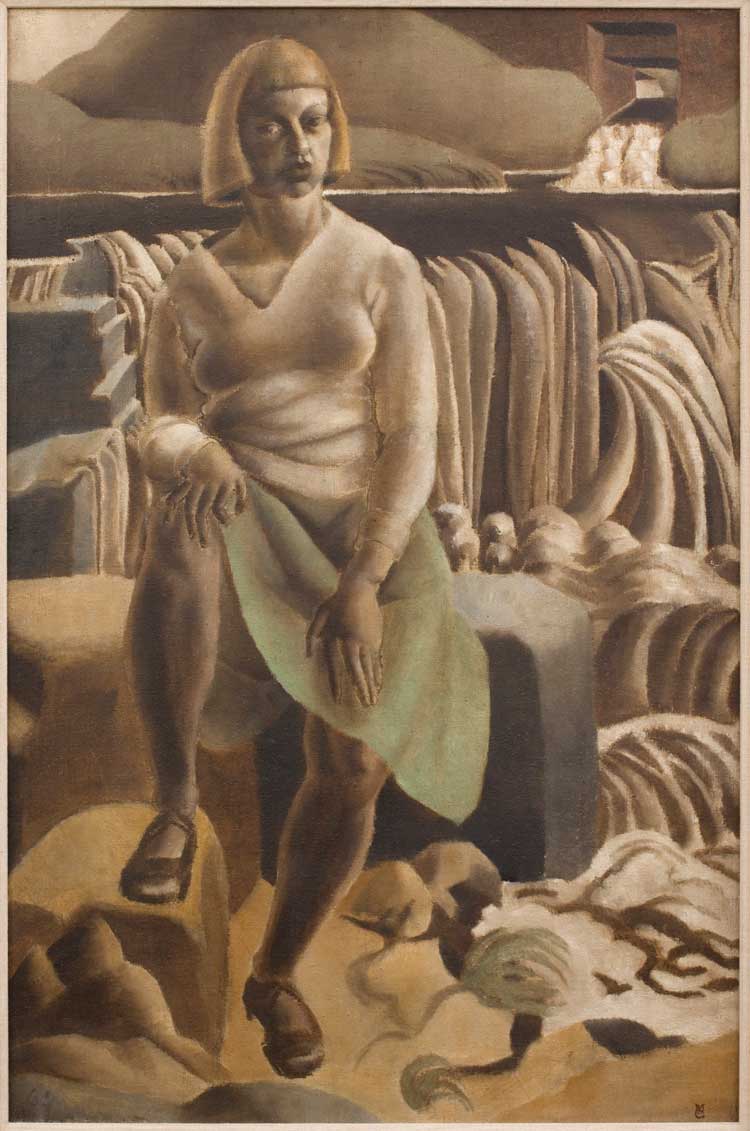 Ithell Colquhoun, Self-Portrait, 1929, The Ruth Borchard Collection, courtesy of Piano Nobile, London. © Spire Healthcare, © Noise Abatement Society, © Samaritans.