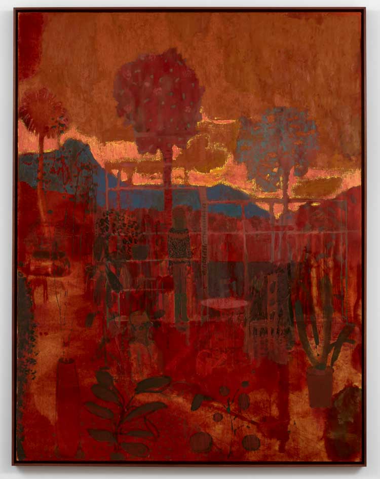 Andrew Cranston, Stay with me, my nerves are bad tonight, the midges too, 2022. © Andrew Cranston. On loan from a private collection. Courtesy of the artist and Ingleby, Edinburgh. Photo: Jude Cranston.