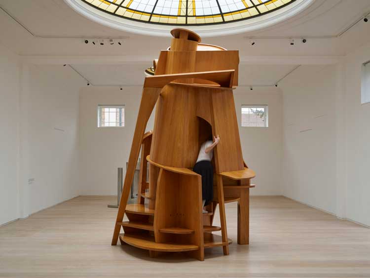 Anthony Caro. Child’s Tower Room, 1983-84. Installation view, The Inspiration of Architecture, Pitzhanger Manor & Gallery, London. Photo: Andy Stagg.