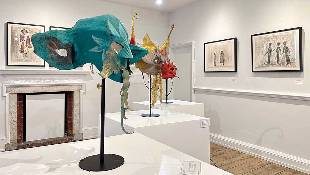 Leonora Carrington: Rebel Visionary, installation view, Newlands House Gallery, 12 July – 26 October 2024. Image courtesy Newlands House Gallery.