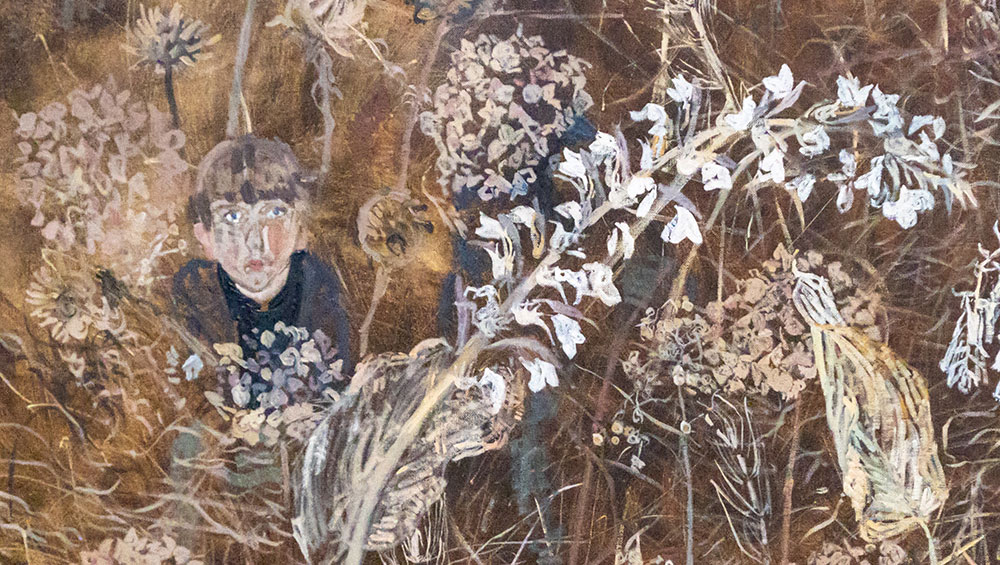 Jean Cooke. Hortus Siccus, 1967. Oil on canvas. © Estate of Jean Cooke. Courtesy of Piano Nobile, London.