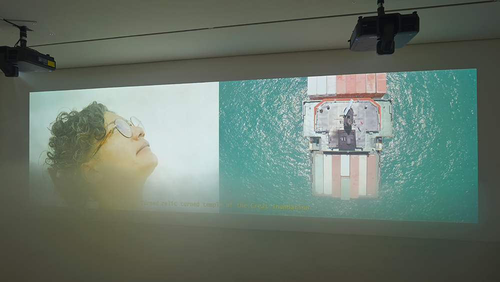 Kent Chan, Future Tropics, 2023. Exhibition view. Commissioned and produced by Gasworks. Photo: Andy Keate