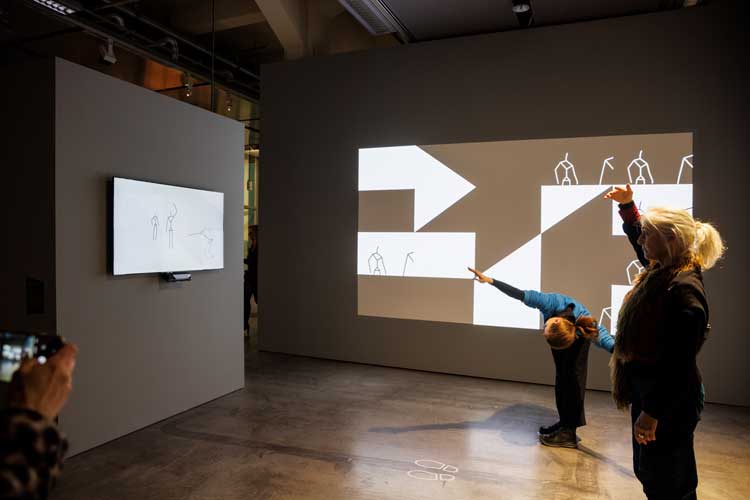 Analivia Cordeiro: From Body to Code is at ZKM (Centre for Art and Media) Karlsruhe 2023, exhibition view. Photo: Felix Grünschloß.