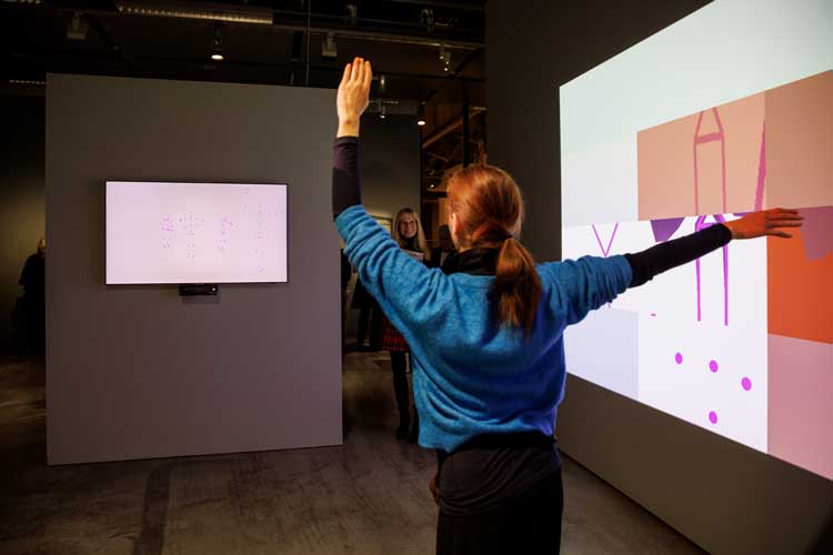 Analivia Cordeiro: From Body to Code is at ZKM (Centre for Art and Media) Karlsruhe 2023, exhibition view. Photo: Felix Grünschloß.