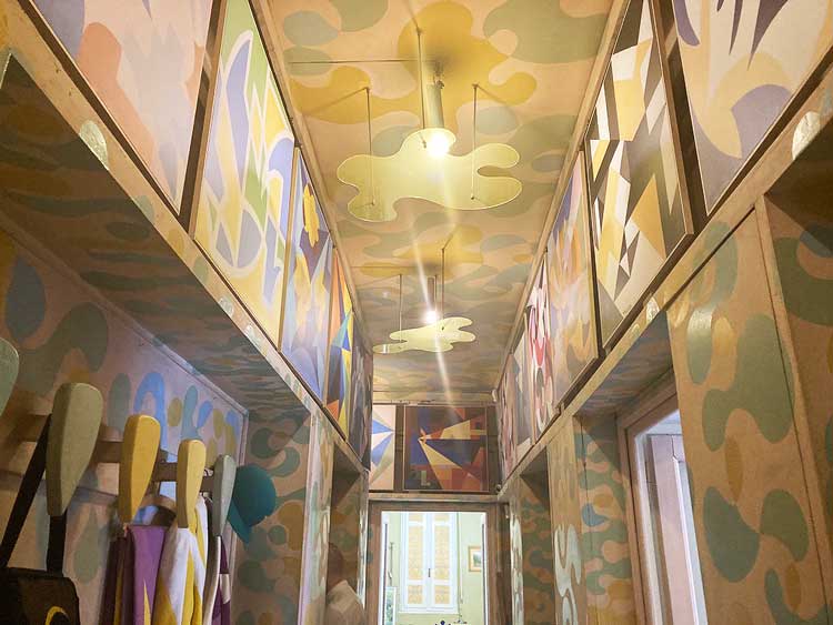 Casa Balla, hallway. Photo: Joe Lloyd.
