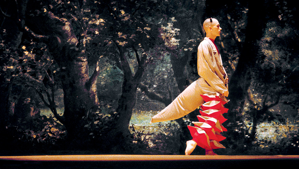 Michael Clark in Because We Must, 1987. Sadler’s Wells Theatre, London. © Richard Haughton.