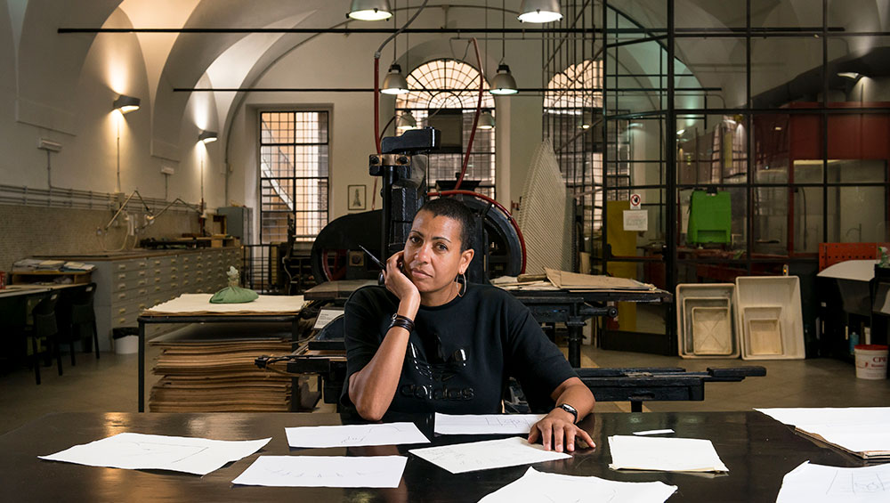 Helen Cammock. Photo: Alun Callender.