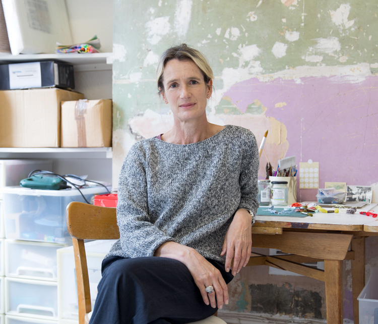 Julie Cockburn, 2017 © Photo: Antonio Parente, Courtesy of Flowers Gallery.