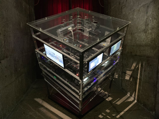 Shu Lea Cheang: 3x3x6, Venice Biennale 2019. Installation view. Photo: Martin Kennedy.