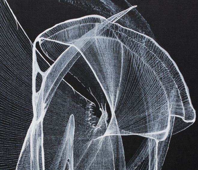 Desmond Paul Henry. Untitled. Mechanical pen and ink drawing, Britain, 1964. Given by Elaine O’Hanrahan. © Victoria and Albert Museum, London.