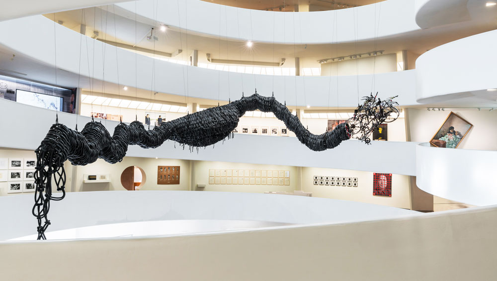 Installation view: Art and China after 1989: Theater of the World. Solomon R. Guggenheim Museum, New York, October 6, 2017—January 7, 2018. Photograph: Jill Spalding.