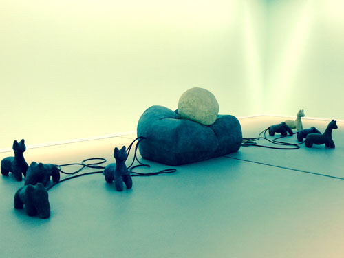 Nacho Carbonell. Pump It Up, 2007 (2014). Foam, rubber, silicone, 80 x 150 x 95 cm.