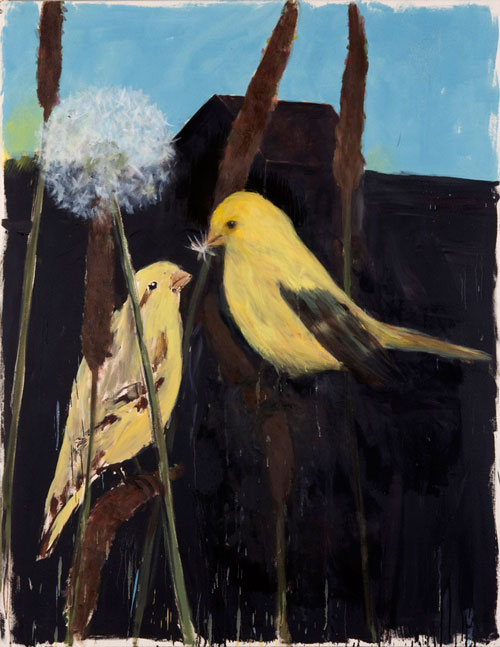 Enrique Martinez Celaya. The Breaking,
2011. Oil and wax on canvas, 165.1 x 127 cm
(65 x 50 in).