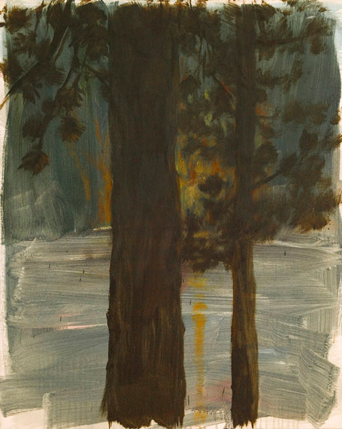 Enrique Martinez Celaya. The Pale,
2009–10. Oil and wax on canvas, 76.2 x 60.96 cm
(30 x 24 in).