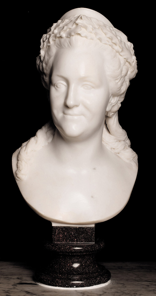 Fedot Ivanovich Shubin. Catherine II, Empress of Russia, 1771. Marble, 80.5 x 33.5 x 30 cm. Victoria and Albert Museum, London, A. 32-1964 Photo: V&A Images/Victoria and Albert Museum