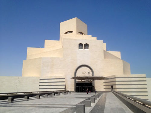 The Museum of Islamic Art in the Qatari capital Doha, designed by architect I. M. Pei.