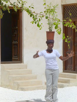 Sharja Biennial - a performance piece.