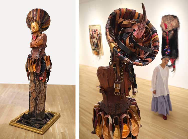 Anindita Dutta, Abhay (Fearless), 2024, installation view, Anindita Dutta: The Shadows of Duality, The Sylvia Wald and Po Kim Gallery, New York, 15 October –19 December 2025. Photo: Martin Seck