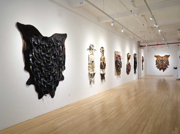 Anindita Dutta: The Shadows of Duality, installation view, The Sylvia Wald and Po Kim Gallery, New York, 15 October –19 December 2025. Photo: Martin Seck