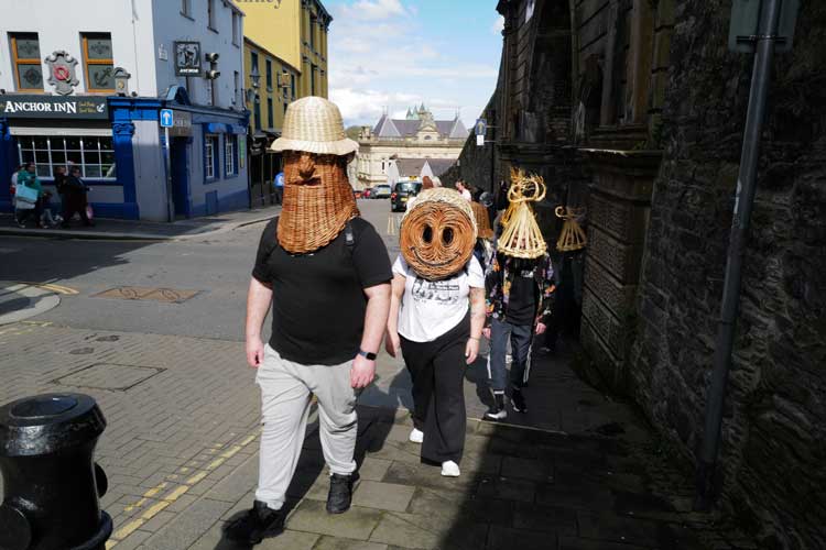 Jeremy Deller. The Triumph of Music, Derry, Northern Ireland, April 2024. Photo courtesy Jeremy Deller.