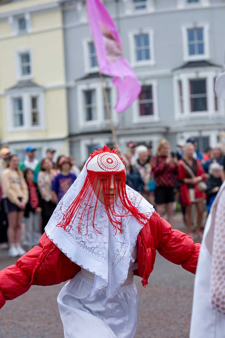 Jeremy Deller. Carreg Ateb: Vision or Dream?, Llandudno, Wales, June 2025. Photo: Mark McNulty.