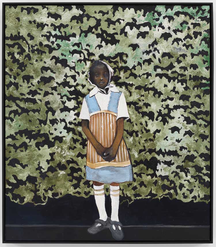 Noah Davis, Mary Jane, 2008. © The Estate of Noah Davis. Courtesy The Estate of Noah Davis and David Zwirner. Photo: Kerry McFate.