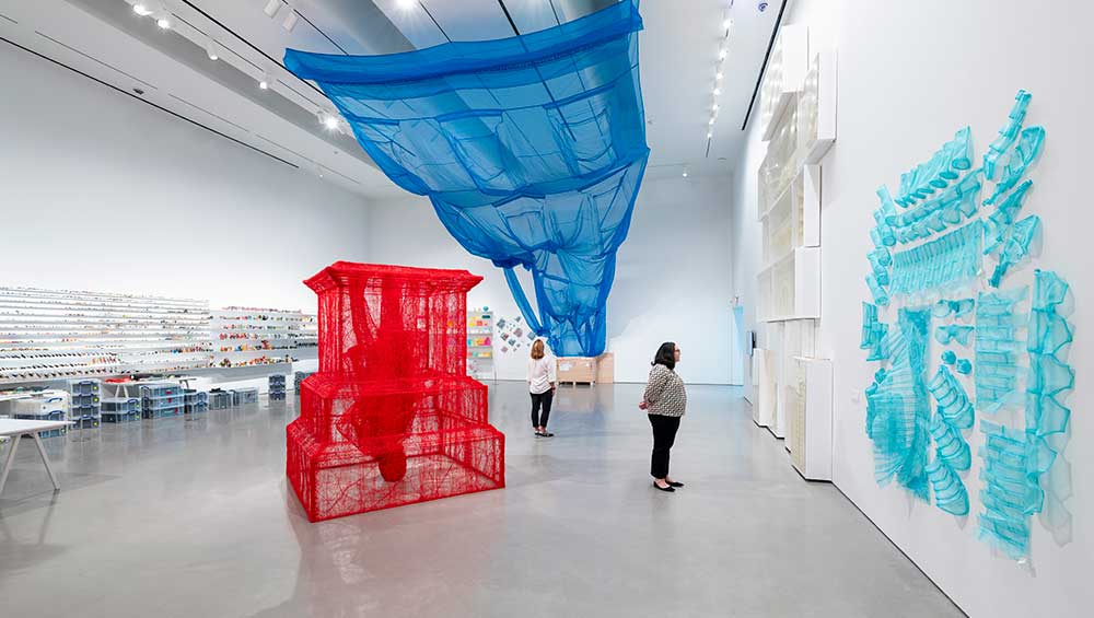 Do Ho Suh: In Process, installation view, Moody Center for the Arts, Rice University, Houston, Texas,
6 September – 21 December 2024. Photo: Anthony Rathbun.