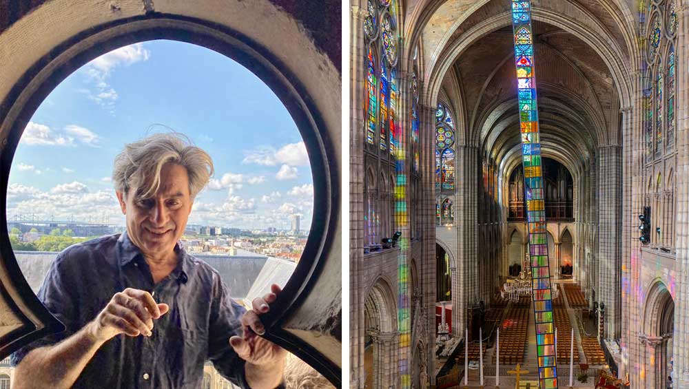 Stephen Dean, Saint-Denis Cathedral Basilica in Paris, Image courtesy and copyright of the artist.