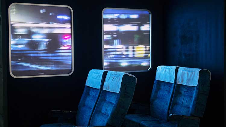 Moka Takeda, Day Tripper, 2023. Mixed media, dimension variable. Image courtesy Gyre Gallery, Tokyo.
