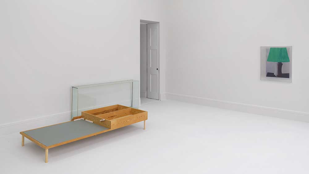 Thea Djordjadze, framing yours making mine, installation view, Sprüth Magers, London, 23 February – 28 March 2024. © Thea Djordjadze / VG Bild-Kunst, Bonn 2024. Photo: Ben Westoby.
