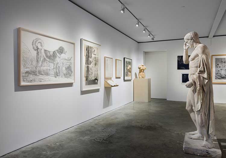 Installation view, Drawing as Practice, National Academy of Design, New York, 2023. Photo: © Etienne Frossard. Courtesy of National Academy of Design.