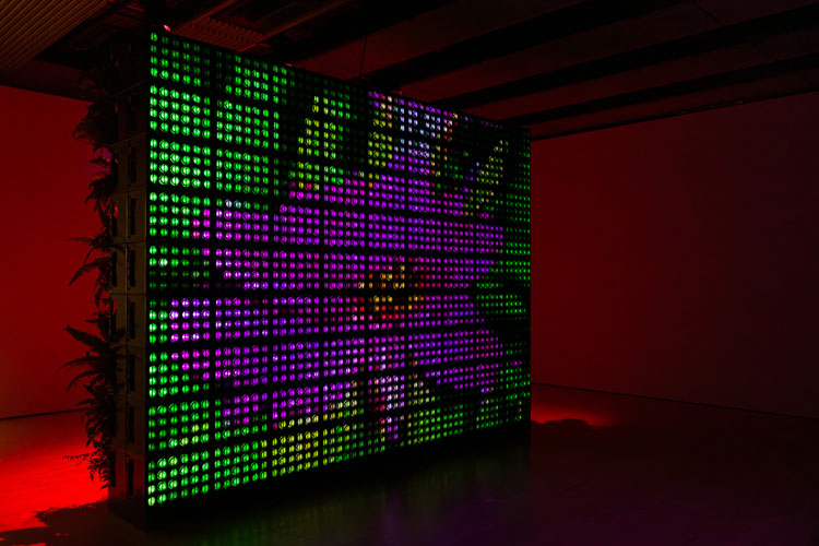 Installation view of Hito Steyerl, Dear Earth: Art and Hope in a Time of Crisis (21 Jun – 3 Sep 2023). Photo: Mark Blower. Courtesy the Hayward Gallery.