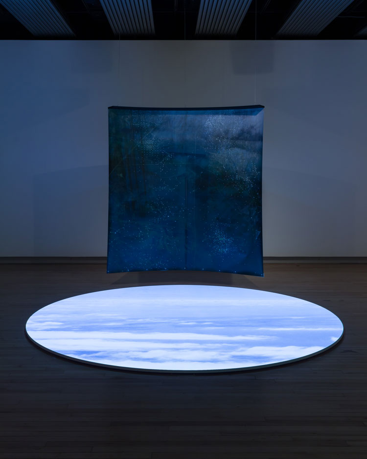 Installation view of Imani Jacqueline Brown, Dear Earth: Art and Hope in a Time of Crisis (21 Jun – 3 Sep 2023). Photo: Mark Blower. Courtesy the Hayward Gallery.