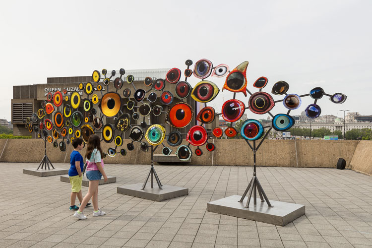 Installation view of Jenny Kendler, Dear Earth: Art and Hope in a Time of Crisis (21 Jun – 3 Sep 2023). Photo: Mark Blower. Courtesy the Hayward Gallery.