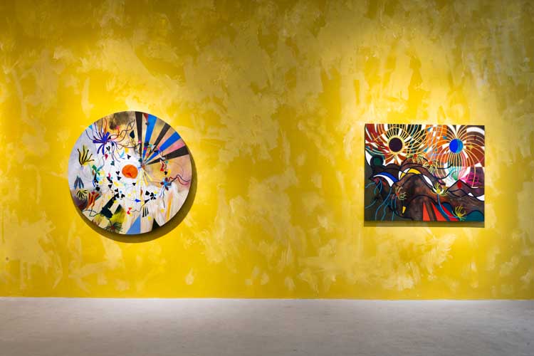 Tiffanie Delune: There's Gold on the Palms of My Hands, installation view, 2023. Courtesy of the artist and Gallery 1957.