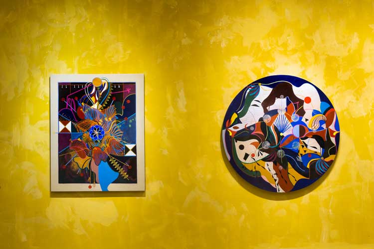 Tiffanie Delune: There's Gold on the Palms of My Hands, installation view, 2023. Courtesy of the artist and Gallery 1957.