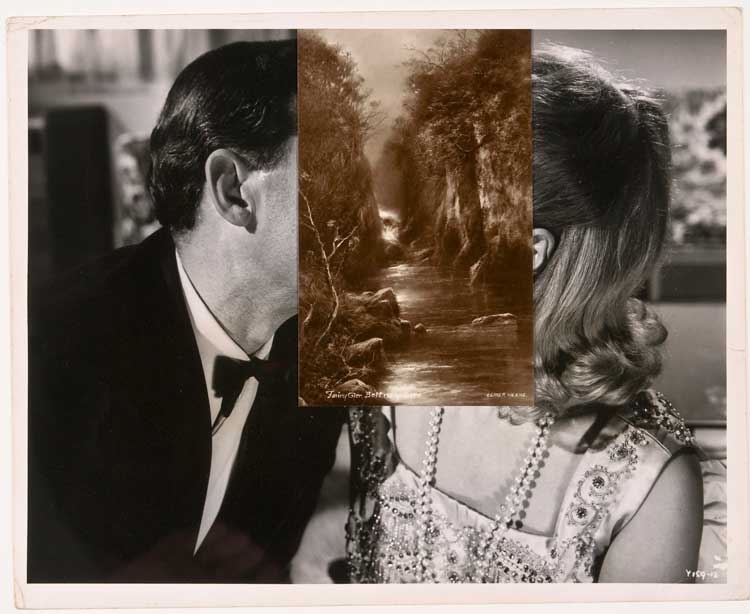 John Stezaker. Pair III, 2007. Collage, 20.5 x 25 cm. © The Artist. Photo: FXP photography.