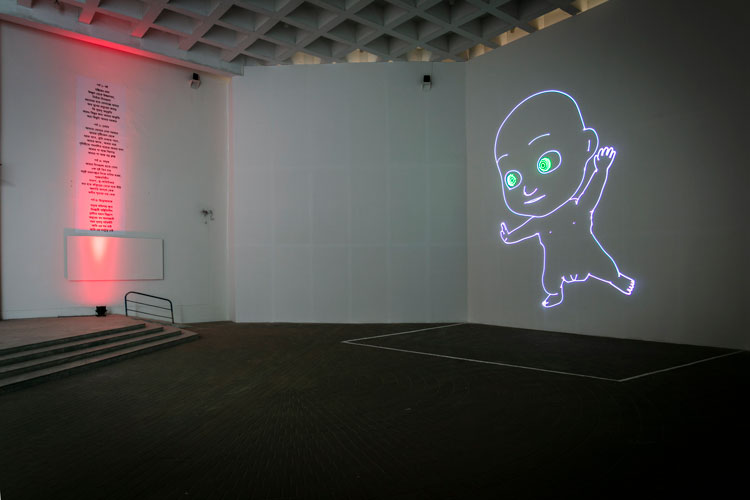Matt Copson, Coming of Age, 2020. Photo: Farhad Rahman. Copyright Dhaka Art Summit 2023.