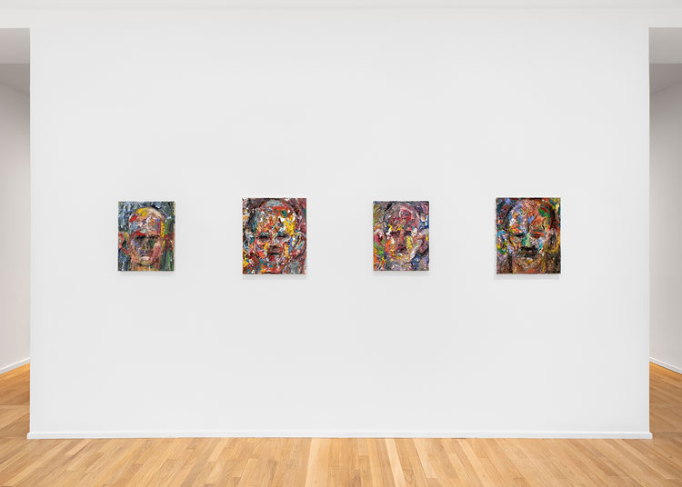 Jim Dine: A Day Longer, installation view, Galerie Templon, Paris. Photo: Nicolas Brasseur.