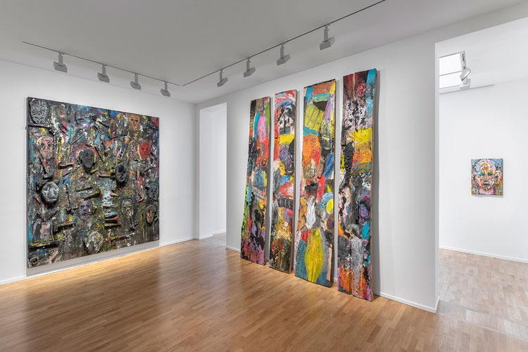 Jim Dine: A Day Longer, installation view, Galerie Templon, Paris. Photo: Nicolas Brasseur.