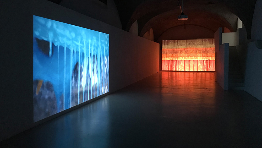 Stephen Dean, Vortex, 2008, installation view, Frac Corsica, 2019.