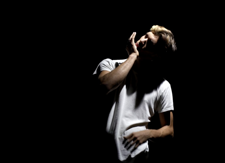 Hannah Perry performance, Draf Evening of Performances, Ministry of Sound, London, 3 October 2019. Photo: William Kennedy.
