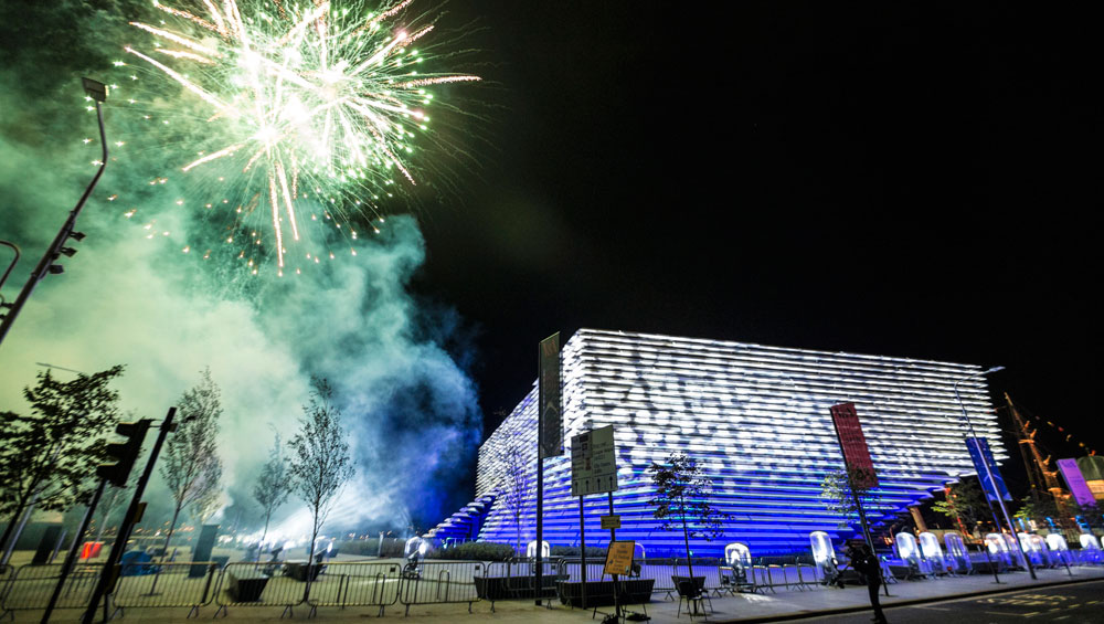 3D Festival, V&A Dundee opening. Photo: Ross Fraser McLean.