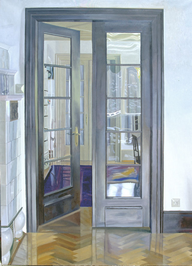 Peter Dreher. Freiburger Zimmer, 1985. Oil on canvas.
