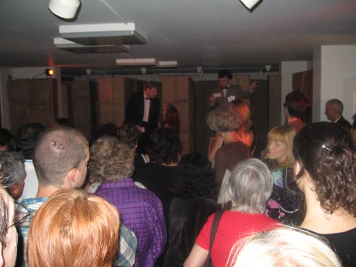 Dadadventure, September 9: Performers on Tristan Tzara’s Gas Heart during Dadadventure © Romanian Cultural Institute New York.