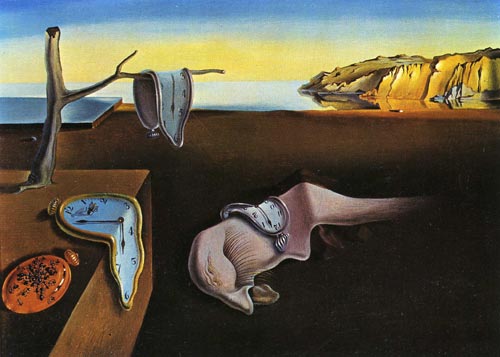 Salvador Dalí. The Persistence of Memory, 1931. Oil on canvas, 24.1 x 33 cm. Museum of Modern Art, New York ã Salvador Dalí. Fundació Gala-Salvador Dali, DACS, 2007